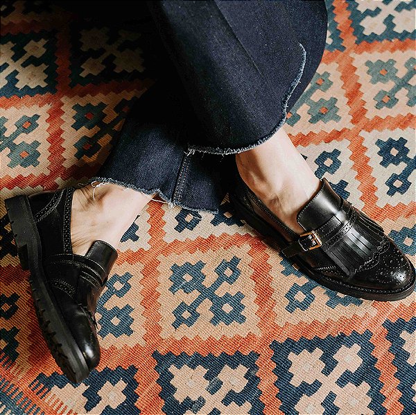 Oxford Verbena Preto Anas