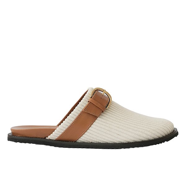 Clog Girassol Off White Anas