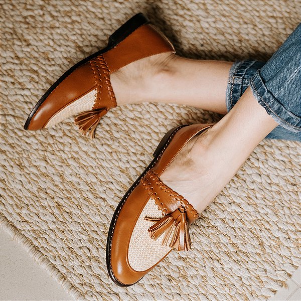 Mocassim Antônia Caramelo Anas