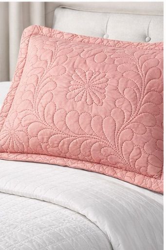 Porta Travesseiro Matelassê 50x70 Rosê