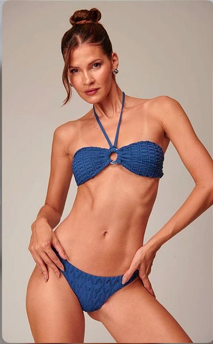 Calcinha basic lunar azul
