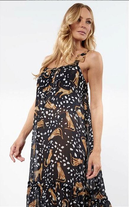 Vestido argolas savana