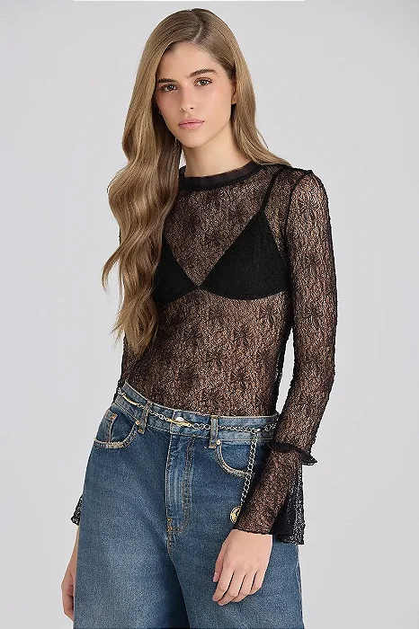 Blusa Felipa - Preto