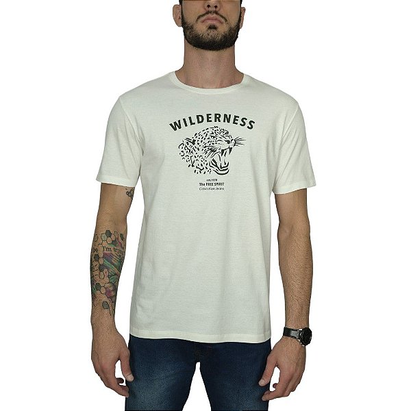 Camiseta Ckj Off White Wilderness