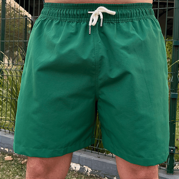 Short Praia Ralph Lauren Verde Bandeira Summer