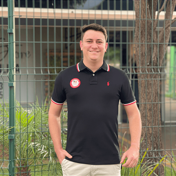 Polo Ralph Lauren Olympic Team Preto Logo Clássico Vermelho