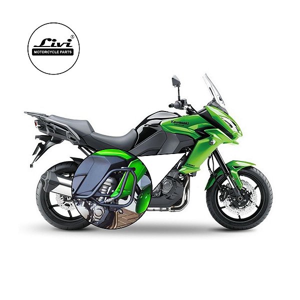 PROTETOR CARENAGEM PARA KAWASAKI VERSYS 1000 2016 até 2018 COM PEDALEIRAS!