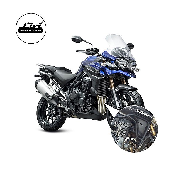 PROTETOR CARENAGEM LIVI PARA TRIUMPH EXPLORER 1200 ATÉ 2015- (SOMENTE SUPERIOR)