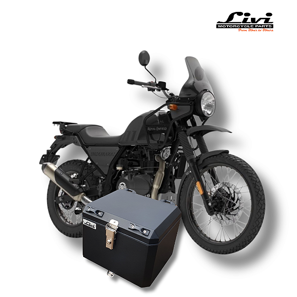 TOP CASE LIVI 43L ROYAL ENFIELD HIMALAYAN 400/411 + SUPORTE !