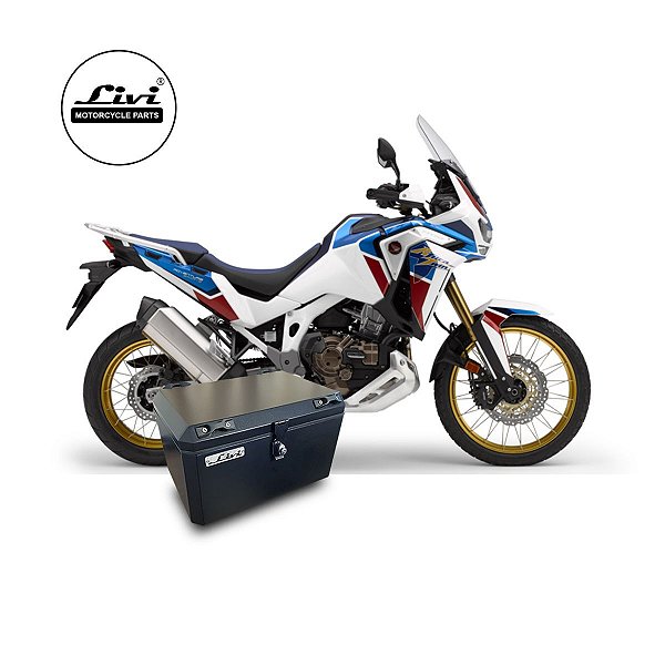 TOP CASE LIVI 50L HONDA CRF 1000L ÁFRICA TWIN + SUPORTE!