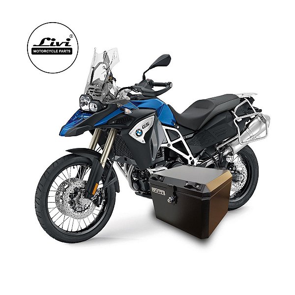 Baús central 43 Livi litros BMW F800 GS Adventure + Suporte.