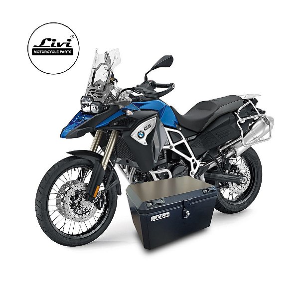 Baús central 50 litros Livi para BMW F800 GS Adventure + Suporte.