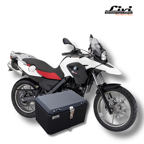 Baú Central Top Case 50 L BMW G 650 GS + Suporte.