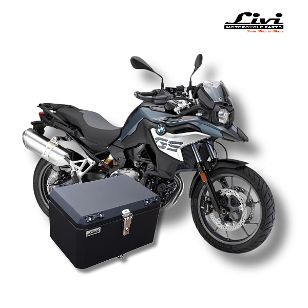 Baú Central Top Case 50 L BMW F750GS/850GS + Suporte.