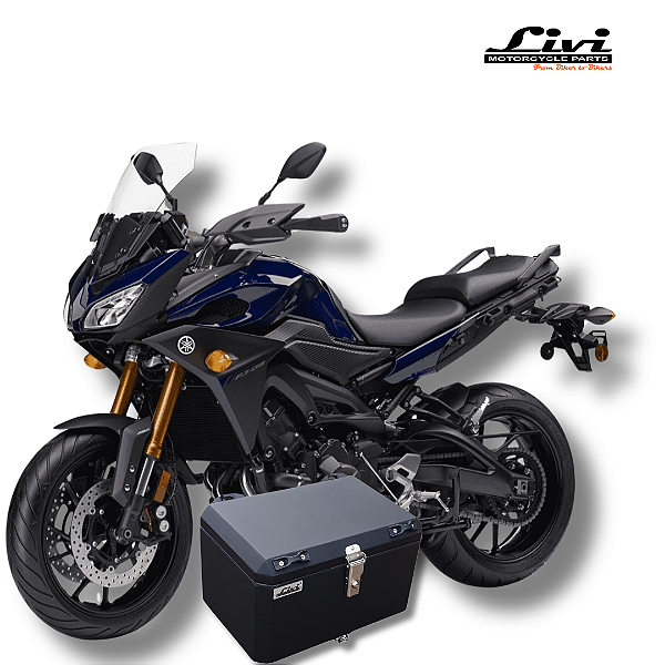 Baú Central Top Case 50L Yamaha MT-09 TRACER (ATÉ 2018!!!) + Suporte