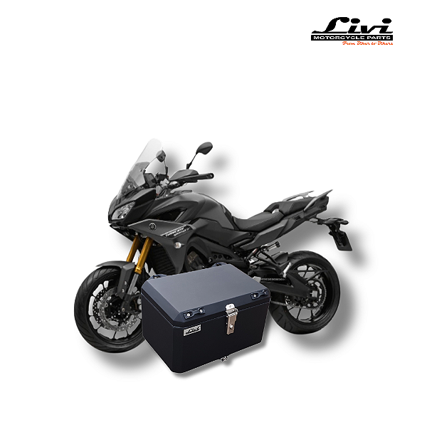 Baú central 50 litros  Yamaha Tracer 900 GT 2019 em diante + Suporte.
