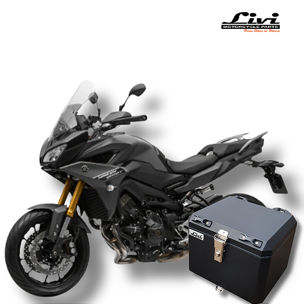 Baú central 43 litros  Yamaha Tracer 900 GT 2019 em diante + Suporte!