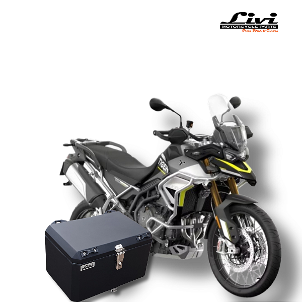 TOP CASE LIVI 50L TRIUMPH TIGER 900 + SUPORTE !