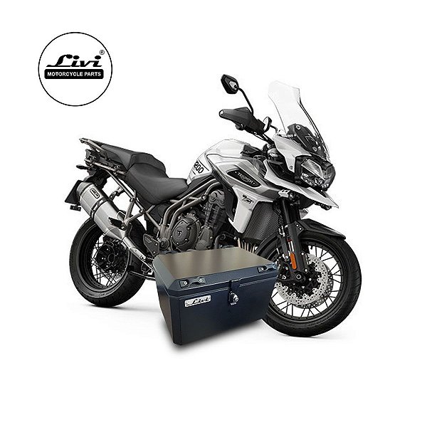 TOP CASE LIVI 50L TRIUMPH EXPLORER 1200 + SUPORTE.