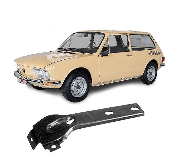 SUPORTE PARA-CHOQUE DIANTEIRO BRASILIA 1977 ATE 1982 AC AÇO