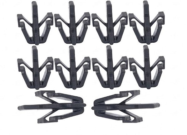 Kit 10Pcs Grampo Parachoque 4Runner/Hilux/Rav4