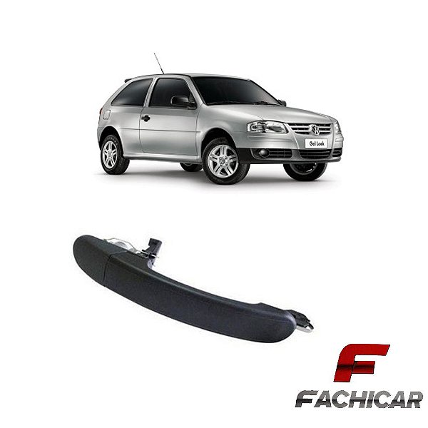 MAÇANETA DIANTEIRA DIREITO GOL/PARATI 1999/2005 GOL/PARATI GIV 2 PORTAS 2005/2012 SEM CHAVE PRETO