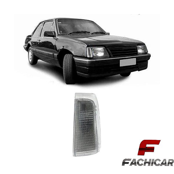 LANTERNA DIANTEIRA DO MONZA 1988 A 1990 CRISTAL LADO DIREITO
