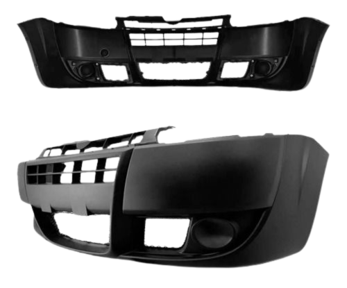 PARACHOQUE DIANTEIRO DOBLO 2010/ SEM FURO DE FAROL DE MILHA PRETO TEXT