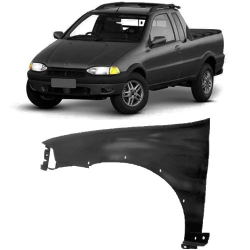 PARALAMA DIANTEIRO STRADA 1996/1999 ESQUERDO