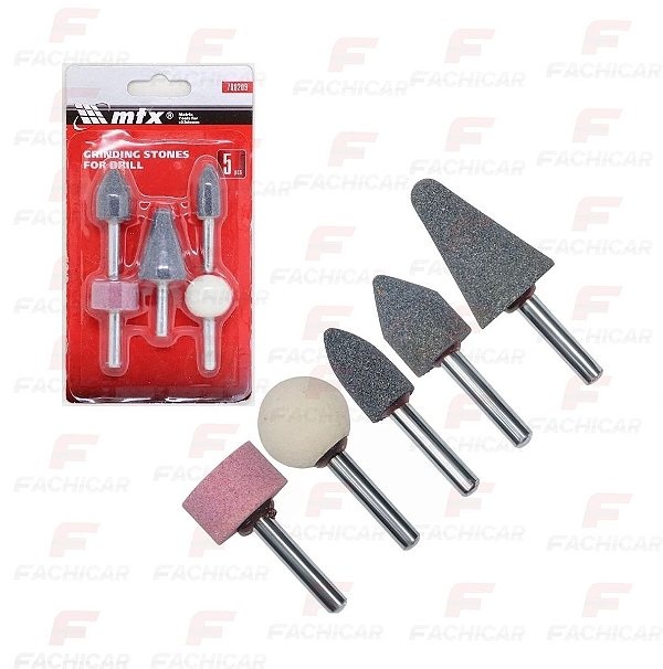 KIT DE PEDRAS PARA MOAGEM 5 PEÇAS