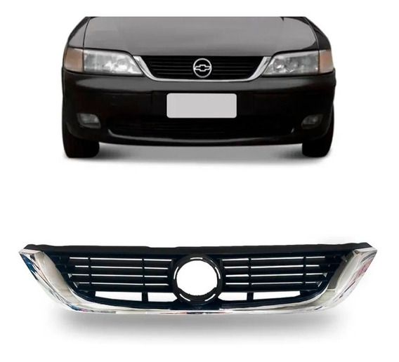 GRADE VECTRA 1997/2005 MOLDURA CROMADA