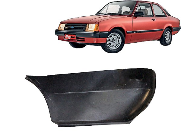 REMENDO DO CHEVETTE/HATCH/MARAJO 1974/1982 LATERAL TRASEIRA POS RODA LADO ESQUERDO