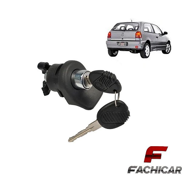 MAÇANETA DA MALA GOL G2 1994 A 20001 COM CHAVE MAXION PRETO