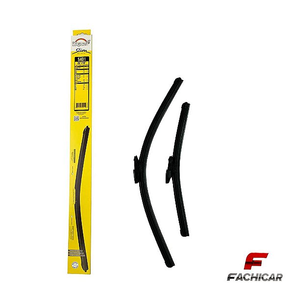 PAR PALHETA LIMPADOR PARA-BRISA  PUNTO/ LINEA/ C3/ NEW FIESTA/ OMEGA/ SONIC/ 208/ 2008 14/26 POLEGADAS S401