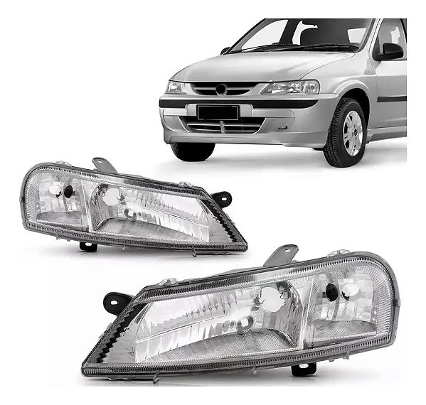 FAROL CELTA 2000 A 2006 CROMADO