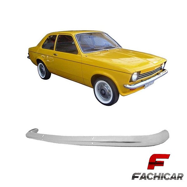 PARACHOQUE DIANTEIRO CHEVETTE 1974 A 1977 CROMADO