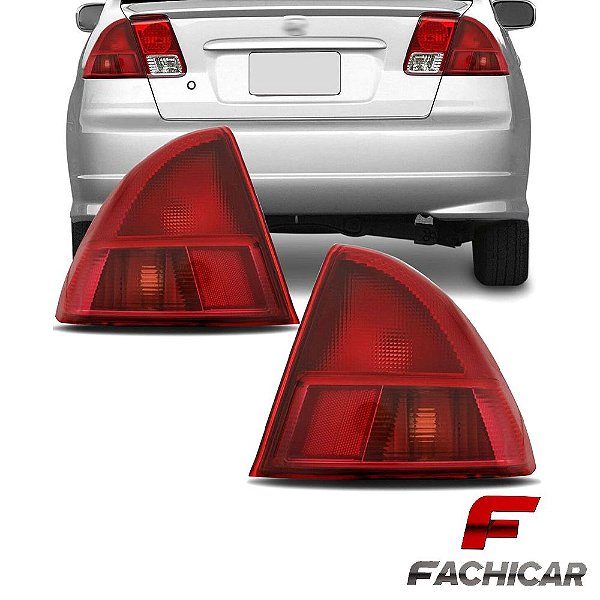 LANTERNA TRASEIRA DO CIVIC 2001 A 2003 CANTO