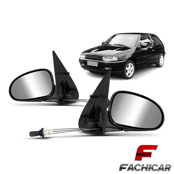 RETROVISOR DO GOL 1995 A 1999 COM CONTROLE 4 PORTAS