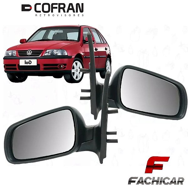 RETROVISOR DO GOL 1999 A 2008 SEM CONTROLE 4 PORTAS COFRAN
