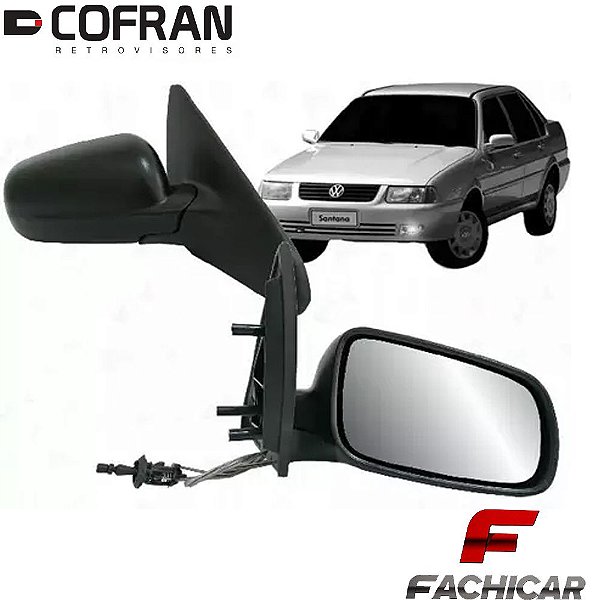 RETROVISOR DO SANTANA 1998 EM DIANTE COM CONTROLE COFRAN