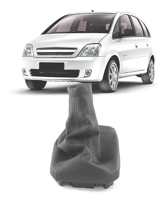 COIFA DA ALAVANCA DO CAMBIO DA MERIVA COM BASE CINZA