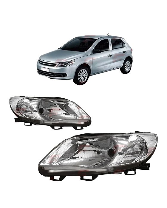 FAROL DO GOL G5 2008 EM DIANTE H7/H1 CROMOMIX