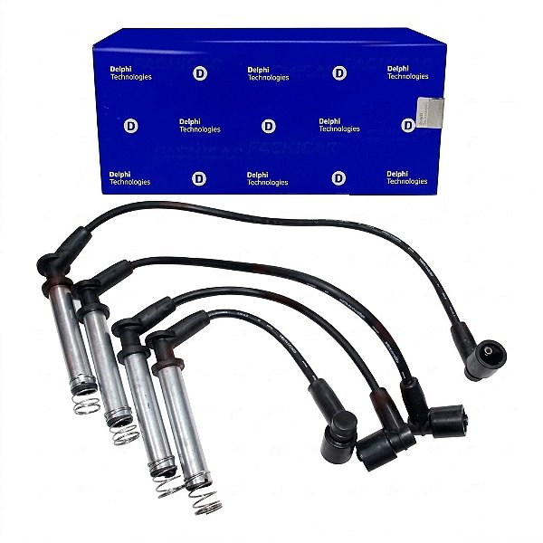 JOGO DE CABO DE VELA GM CORSA 1 1.6 8V MPFI 1996 DELPHI
