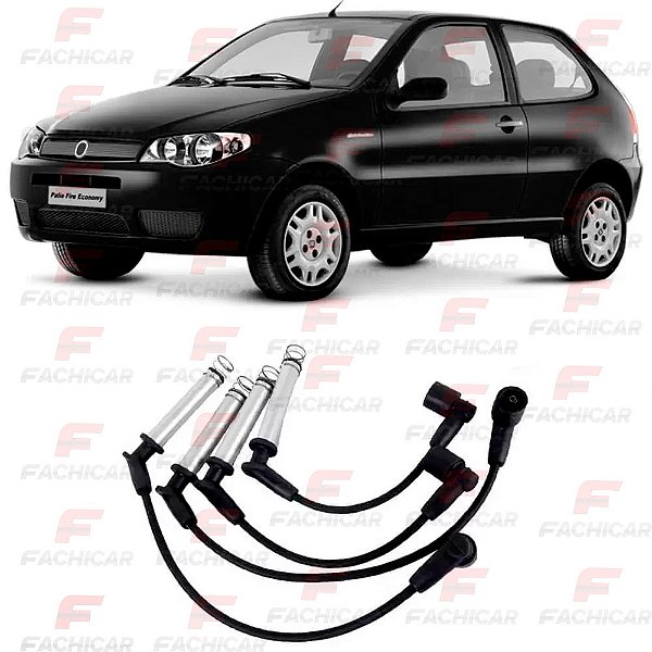 JOGO DE CABO DE VELA FIAT PALIO 1.0 8V 2005 FIRE MM