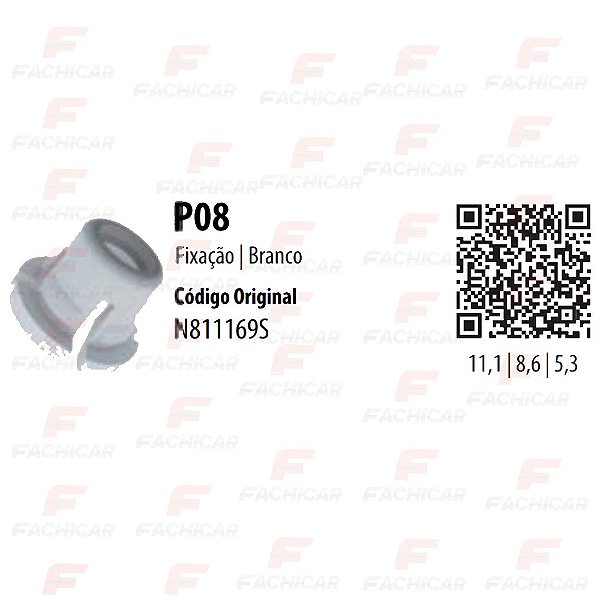 BUCHA FAROL ECOSPORT/FIESTA/F250/RANGER/GOL/SANTANA