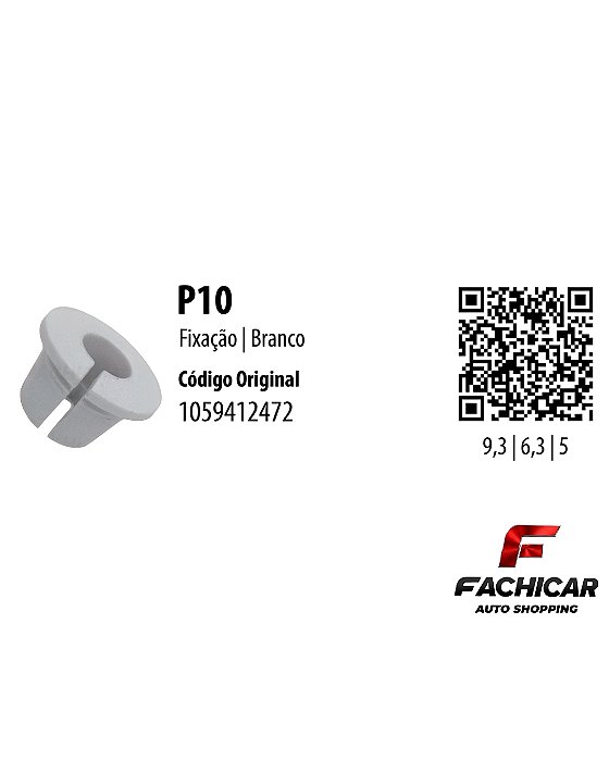 BUCHA FAROL GOL/VOY/PRT/SAV 80/86 KOMBI 75/97