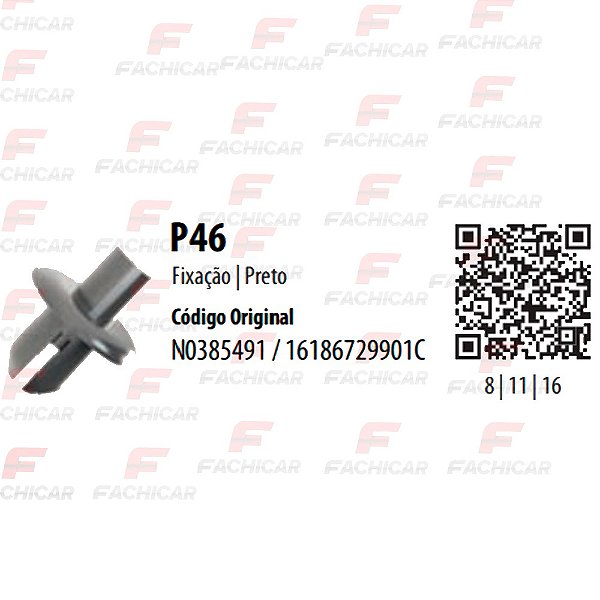 REBITE PARABARRO GM TODOS/AUDI/MERCEDES//VW/XC60