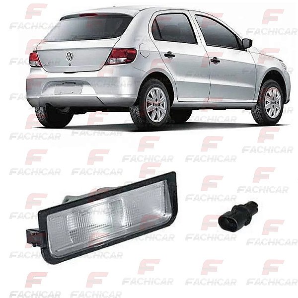 LANTERNA DE PLACA DO GOL G5/VOYAGE 2009 A 2015