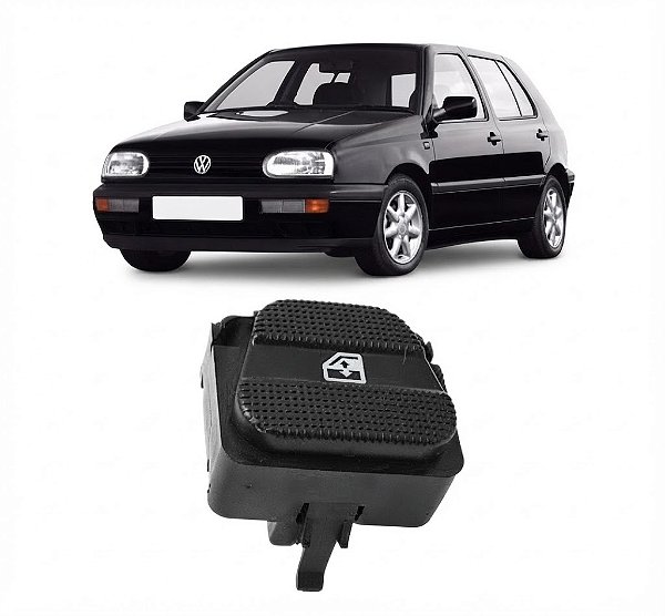 BOTÃO DO VIDRO DO GOLF 1995 A 1998 SIMPLES
