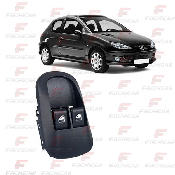 BOTÃO DO VIDRO DO PEUGEOT 206 1999